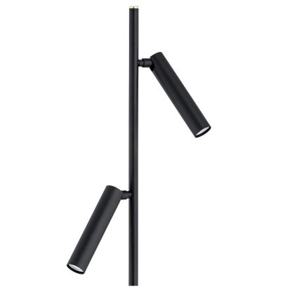 Argon 7082 - Торшер TORRE 2xG9/6W/230V чорний