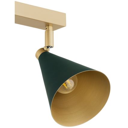 Argon 7148 - Точечный светильник LUCINDA 2xE14/7W/230V зеленый