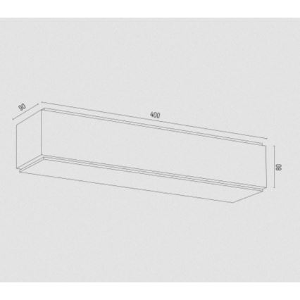 Argon 7166 - Настенный светильник CARLSON 2xE27/15W/230V 40 см золотистый