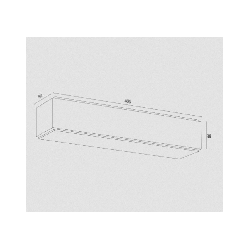 Argon 7166 - Настенный светильник CARLSON 2xE27/15W/230V 40 см золотистый