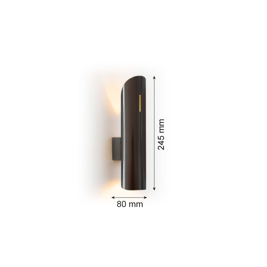 Argon 7232 - Настенный светильник AKRON PLUS 2xG9/6W/230V