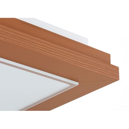 Argon 7268 - Потолочный светильник TABOR 2xE27/15W/230V 32x32 см терракотовый