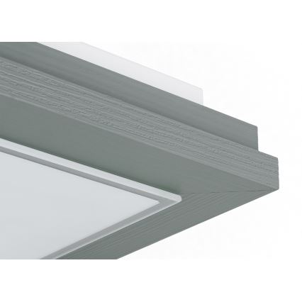 Argon 7269 - Стельовий світильник TABOR 2xE27/15W/230V 32x32 cm сірий