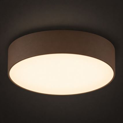 Argon 7295 - Стельовий світильник DARLINGOS 2xE27/15W/230V, Ø 25 см, коричневий