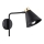 Argon 8008 - Настенная лампа AVALONE 1xE27/15W/230V 34 cm черная/золотая