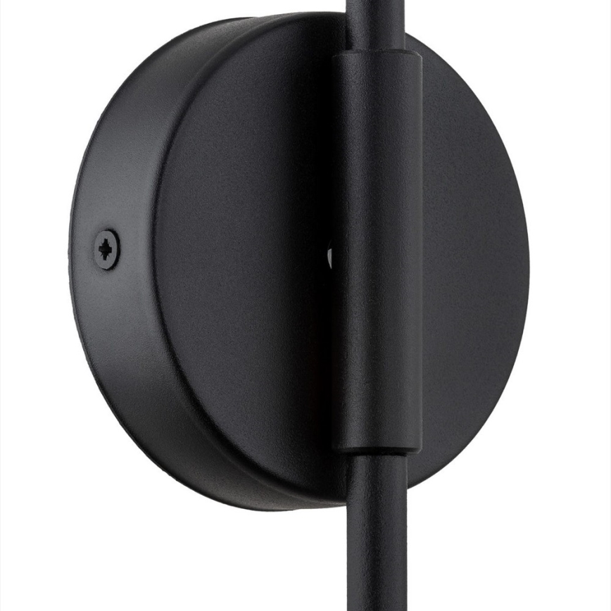 Argon 8009 - Настінна лампа AVALONE 1xE27/15W/230V 57 см чорний/золотий