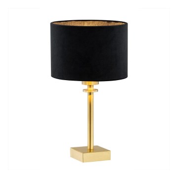 Argon 8049 - Настольная лампа ABBANO 1xE27/15W/230V латунь/черная