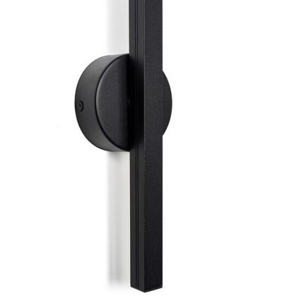 Argon 8051 - Світлодіодний настінний світильник ASSE LED/10W/230V чорний