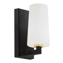 Argon 8056 - Настенная лампа CAMELOT PLUS 1xE27/15W/230V черная/белая/золотая