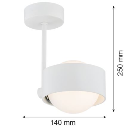 Argon 8058 - Люстра на штанзі MASSIMO PLUS 1xG9/6W/230V білий