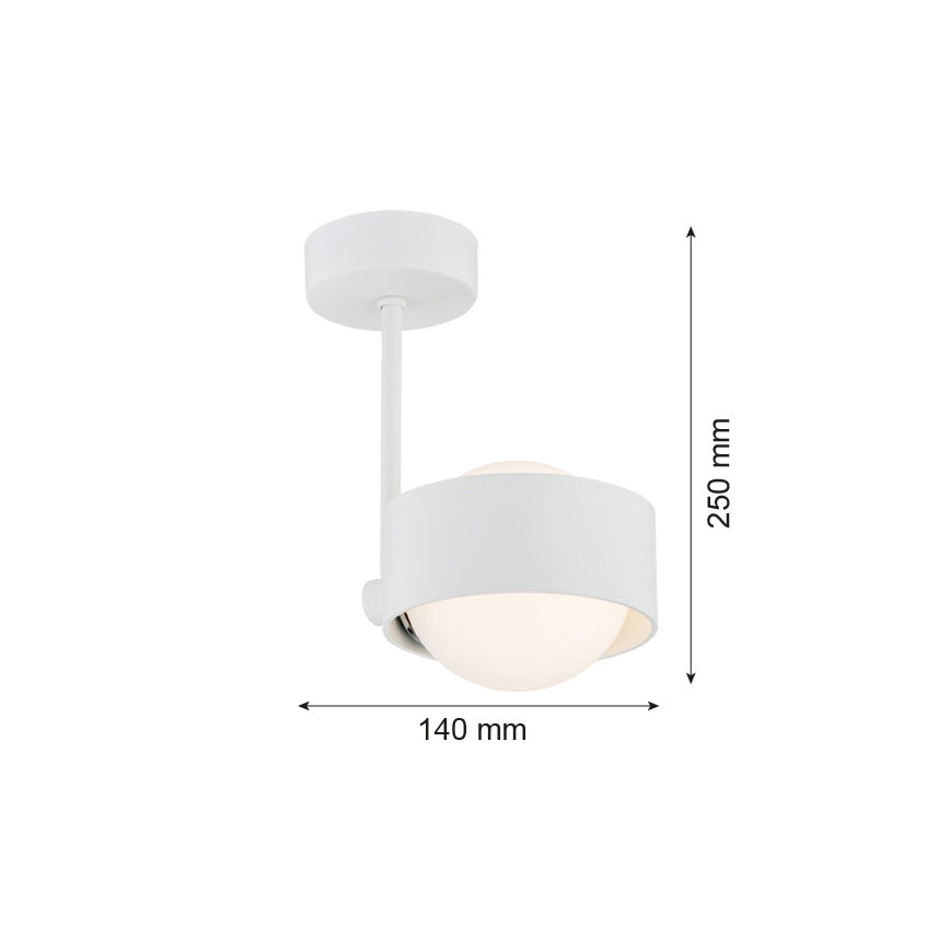 Argon 8058 - Люстра на штанзі MASSIMO PLUS 1xG9/6W/230V білий