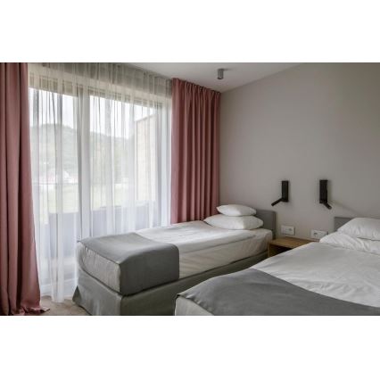 Argon 8065 - Настінний точковий світильник ETNA 1xG9/6W/230V чорний