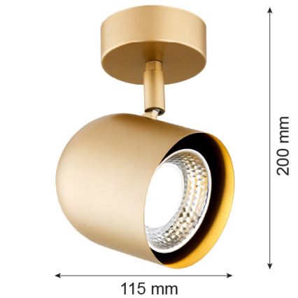 Argon 8260 - Точковий світильник ISOLA 1xGU10/5W/230V