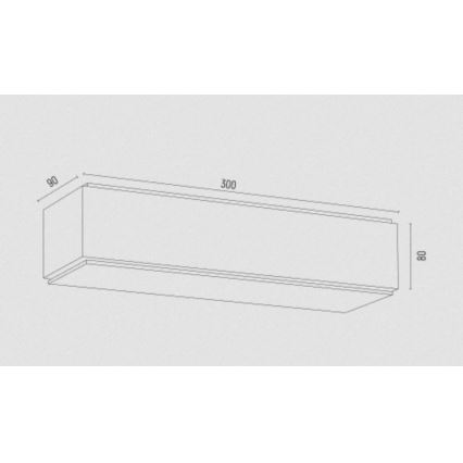 Argon 8278 - Потолочный светильник CARLSON 1xE27/15W/230V 30 см золотистый