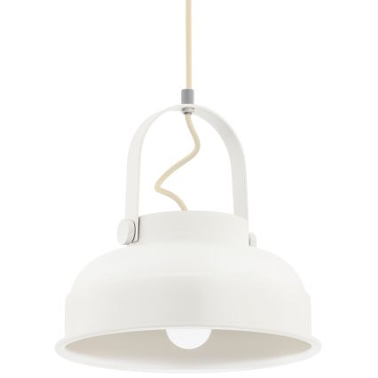 Argon 8284 - Підвісна люстра DAKOTA 1xE27/15W/230V білий