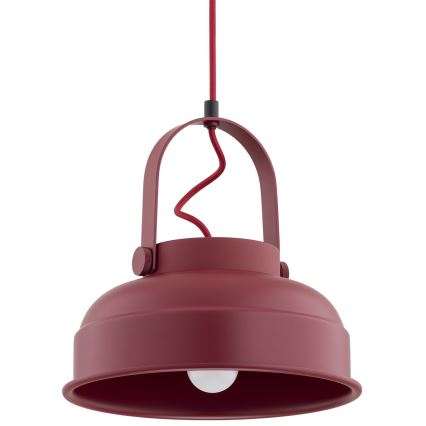 Argon 8286 - Підвісна люстра DAKOTA 1xE27/15W/230V червоний