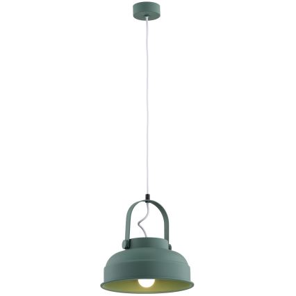 Argon 8287 - Подвесная люстра DAKOTA 1xE27/15W/230V зеленый
