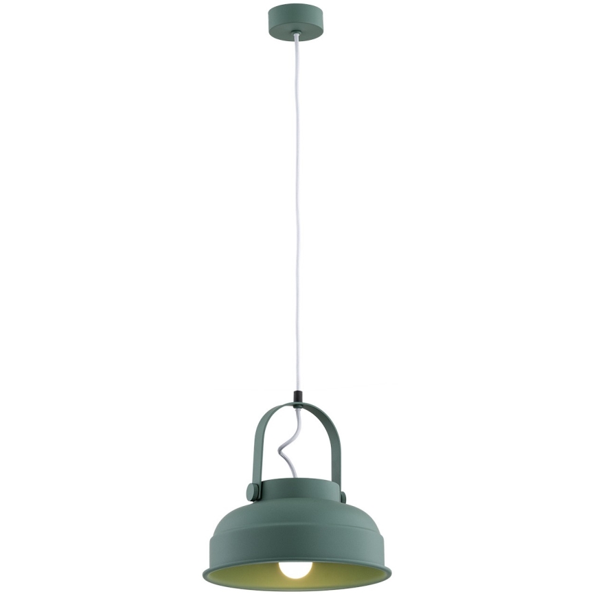 Argon 8287 - Подвесная люстра DAKOTA 1xE27/15W/230V зеленый