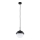 Argon 8295 - Підвісна люстра CAPPELLO 1xE27/15W/230V чорний