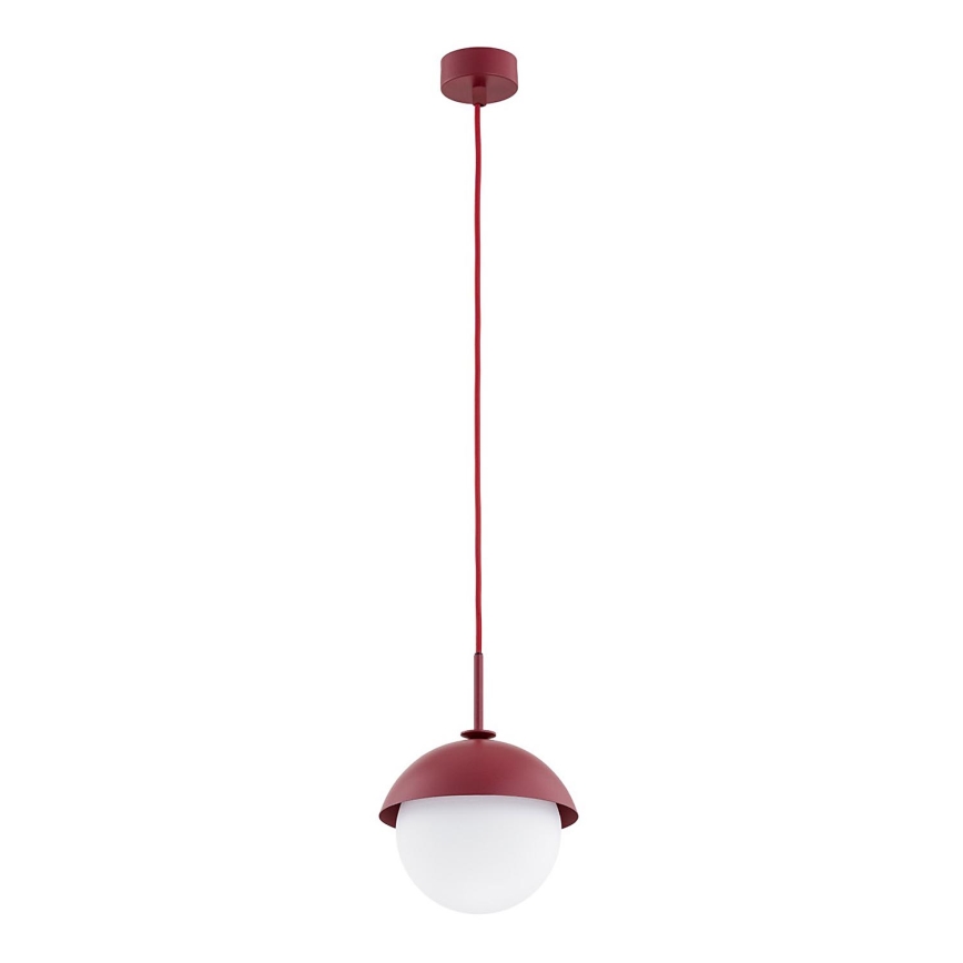 Argon 8296 - Підвісна люстра CAPPELLO 1xE27/15W/230V червоний