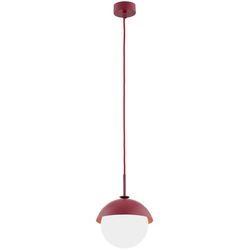 Argon 8296 - Підвісна люстра CAPPELLO 1xE27/15W/230V червоний