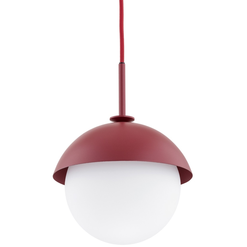 Argon 8296 - Підвісна люстра CAPPELLO 1xE27/15W/230V червоний