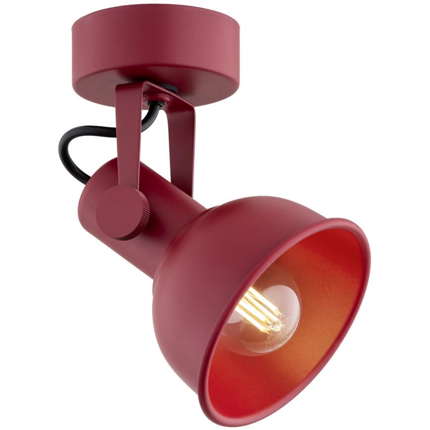 Argon 8298 - Точечный светильник LENORA 1xE14/7W/230V красный
