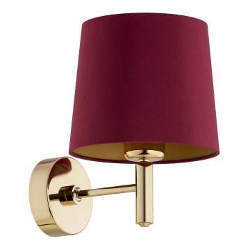 Argon 8311 - Настінна лампа PONTE PLUS 1xE27/15W/230V червона