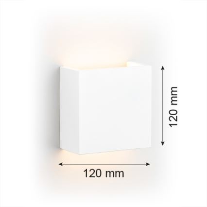 Argon 8358 - Светодиодный настенный светильник GENT LED/3,6W/230V 3000K белый