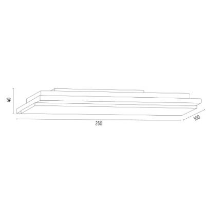 Argon 8364 - Светодиодный настенный светильник VELO LED/7,2W/230V 3000K золотистый/черный