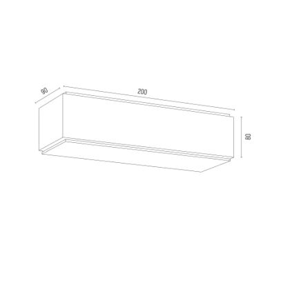 Argon 8365 - Настенный светильник CARLSON 1xE27/15W/230V 20 см черный
