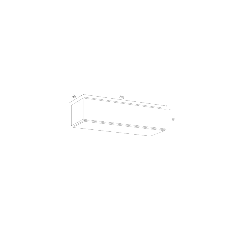 Argon 8365 - Настенный светильник CARLSON 1xE27/15W/230V 20 см черный