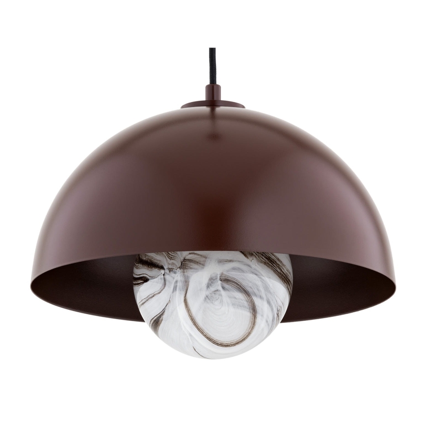 Argon 8444 - Підвісна люстра PIAVA 1xE14/7W/230V алебастровий коричневий