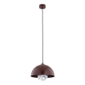 Argon 8444 - Подвесная люстра PIAVA 1xE14/7W/230V алебастр коричневый