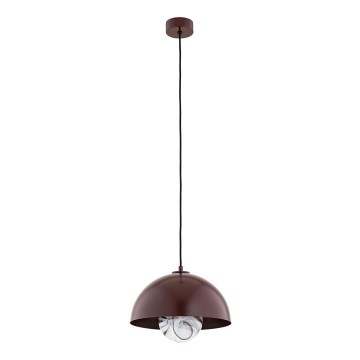 Argon 8444 - Подвесная люстра PIAVA 1xE14/7W/230V алебастр коричневый