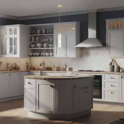 Argon 8489 - Підвісна люстра HAMPTON 1xE14/7W/230V золотий