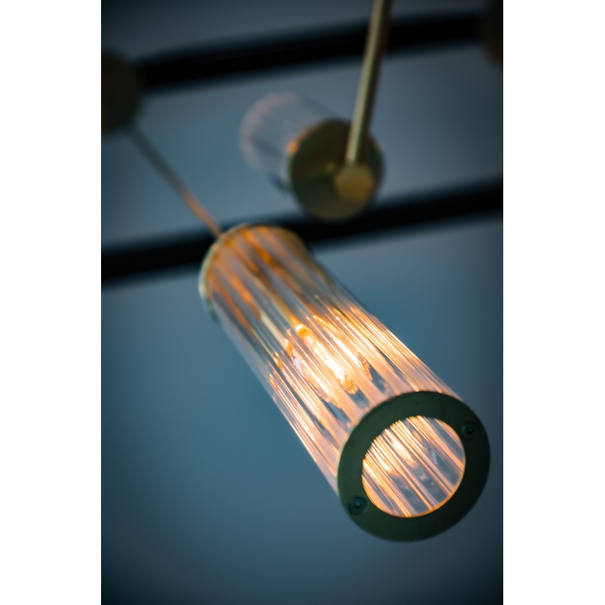 Argon 8489 - Подвесная люстра HAMPTON 1xE14/7W/230V золотистый