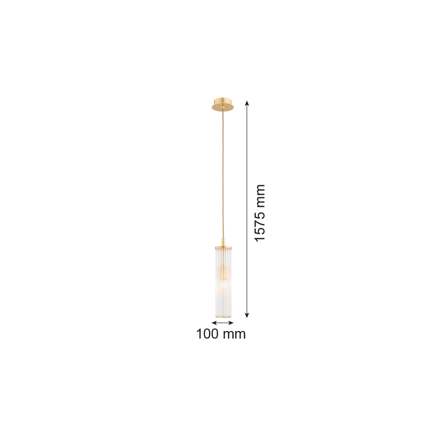Argon 8489 - Подвесная люстра HAMPTON 1xE14/7W/230V золотистый