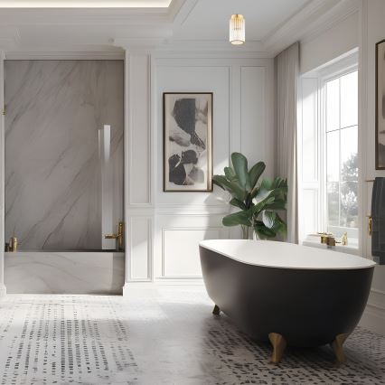 Argon 8501 - Потолочный светильник HAMPTON 1xE14/7W/230V золотистый