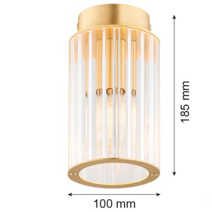 Argon 8501 - Потолочный светильник HAMPTON 1xE14/7W/230V золотистый