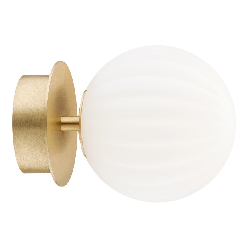 Argon 8504 - Настенный светильник PALOMA 1xE14/7W/230V золотистый/белый