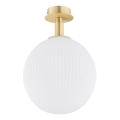 Argon 8505 - Потолочный светильник PALOMA 1xE27/15W/230V золотистый/белый