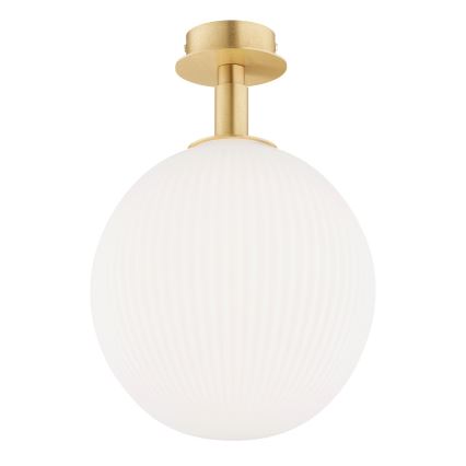 Argon 8505 - Стельовий світильник PALOMA 1xE27/15W/230V золотий/білий
