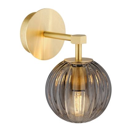 Argon 8508 - Настінна лампа PALOMA 1xE14/7W/230V золотий/чорний