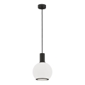 Argon 8564 - Підвісна люстра SAGUNTO PLUS 1xE27/15W/230V діаметр 20 см чорний