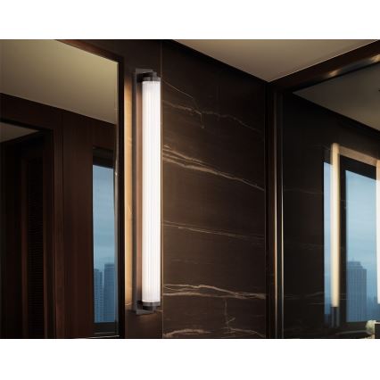 Argon 8623 - Светодиодный настенный светильник HAMPTON LED/34W/230V 3000K черный