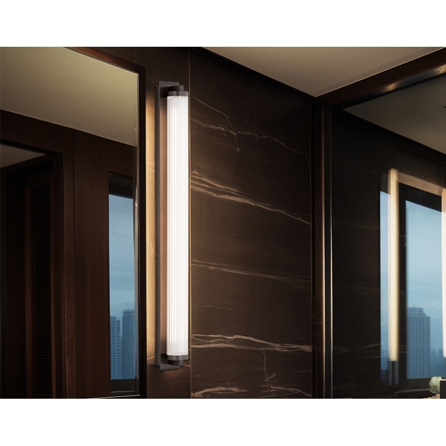 Argon 8623 - Світлодіодний настінний світильник HAMPTON LED/34W/230V 3000K чорний