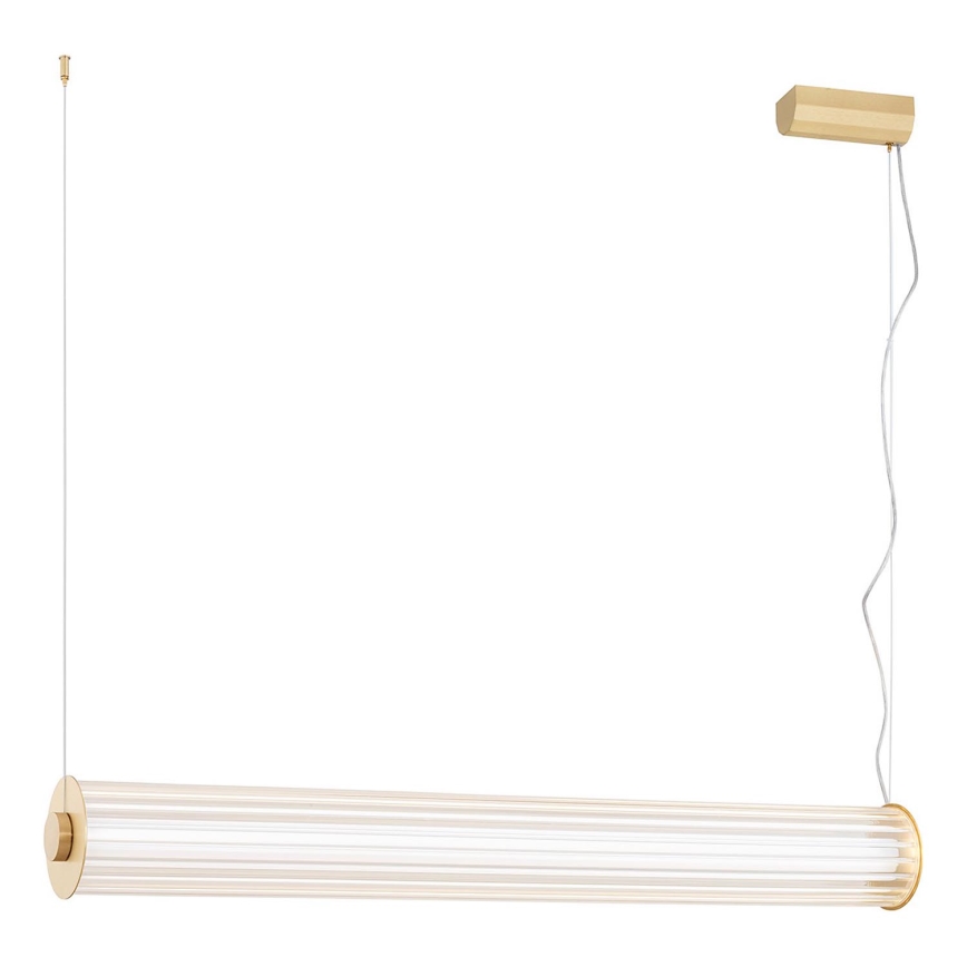 Argon 8627 - Світлодіодна підвісна люстра HAMPTON LED/60W/230V 3000K 80 см латунь