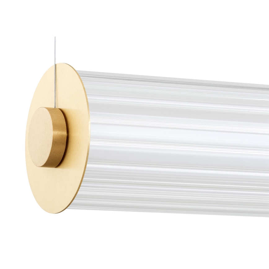 Argon 8627 - Світлодіодна підвісна люстра HAMPTON LED/60W/230V 3000K 80 см латунь