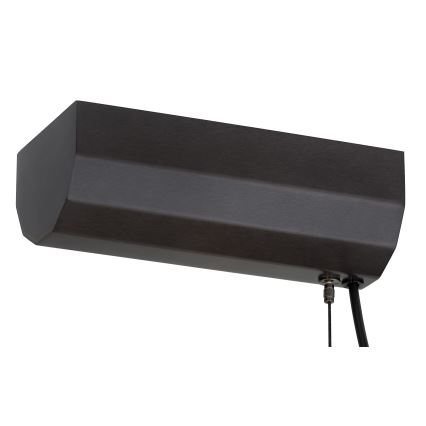 Argon 8628 - Світлодіодна підвісна люстра HAMPTON LED/60W/230V 3000K 80 см чорний